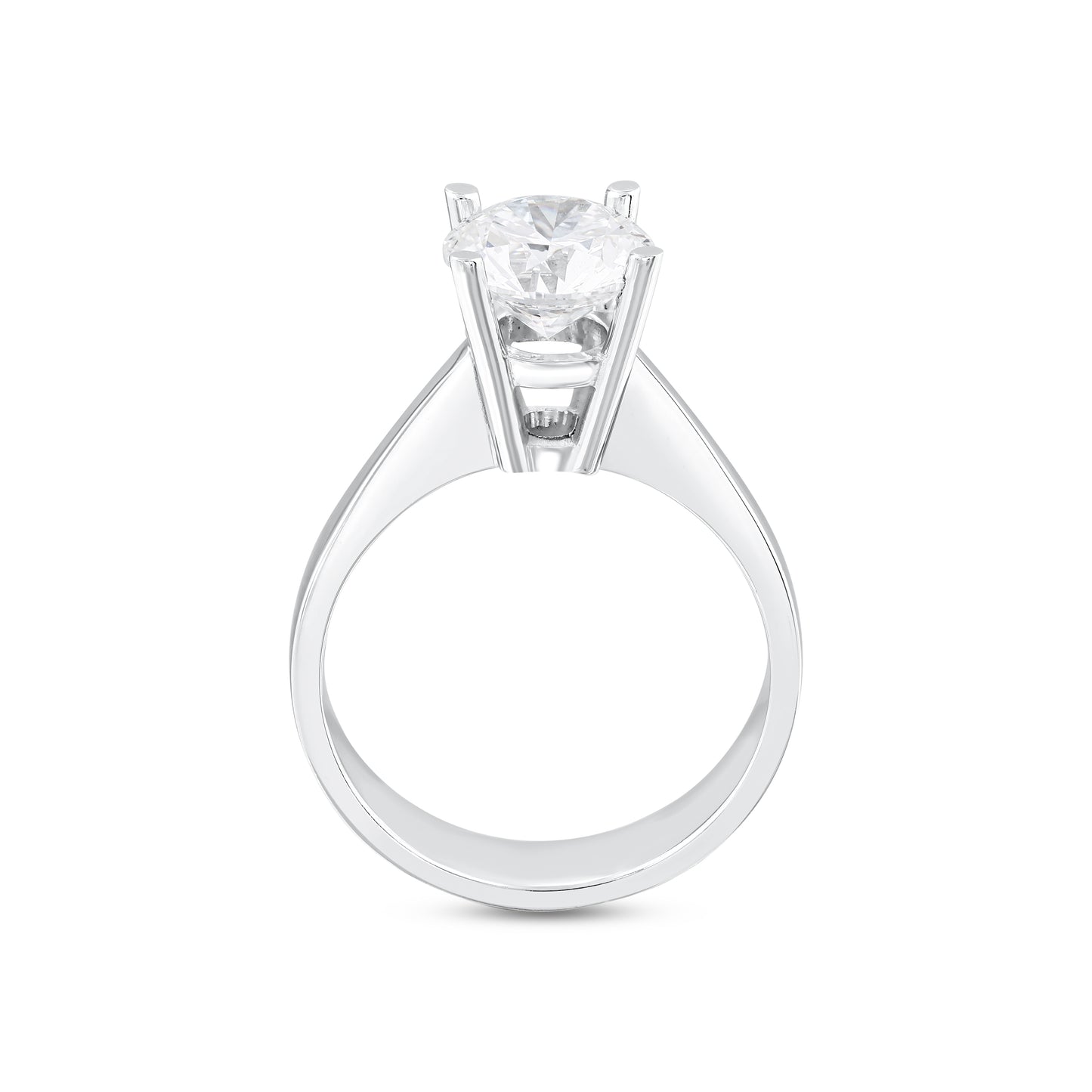Luxury Round Cut Engagement Ring