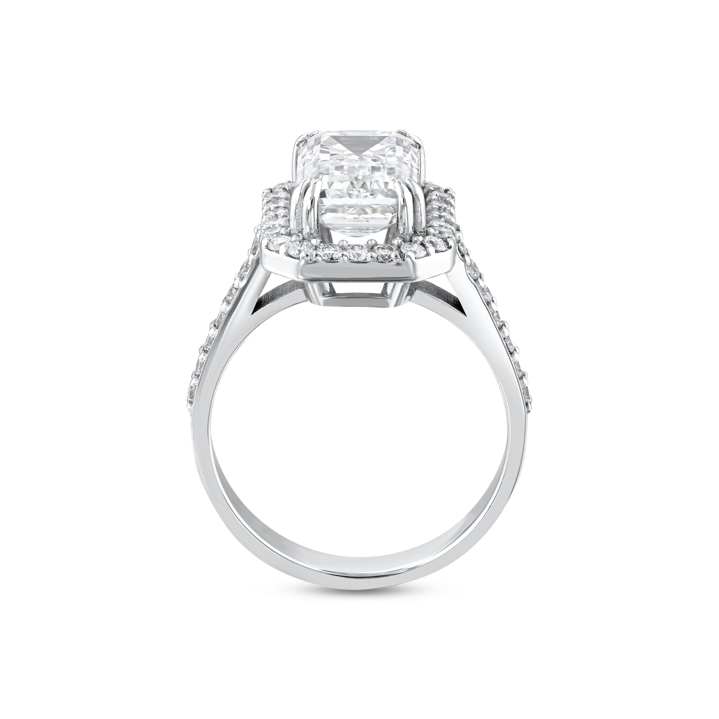 Emerald Cut Engagement Ring