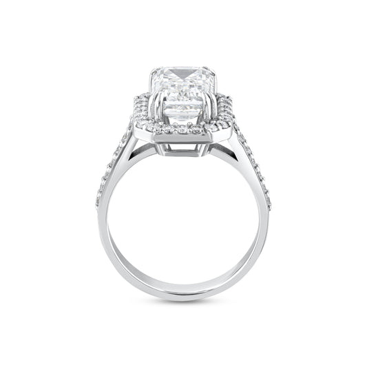 Emerald Cut Engagement Ring