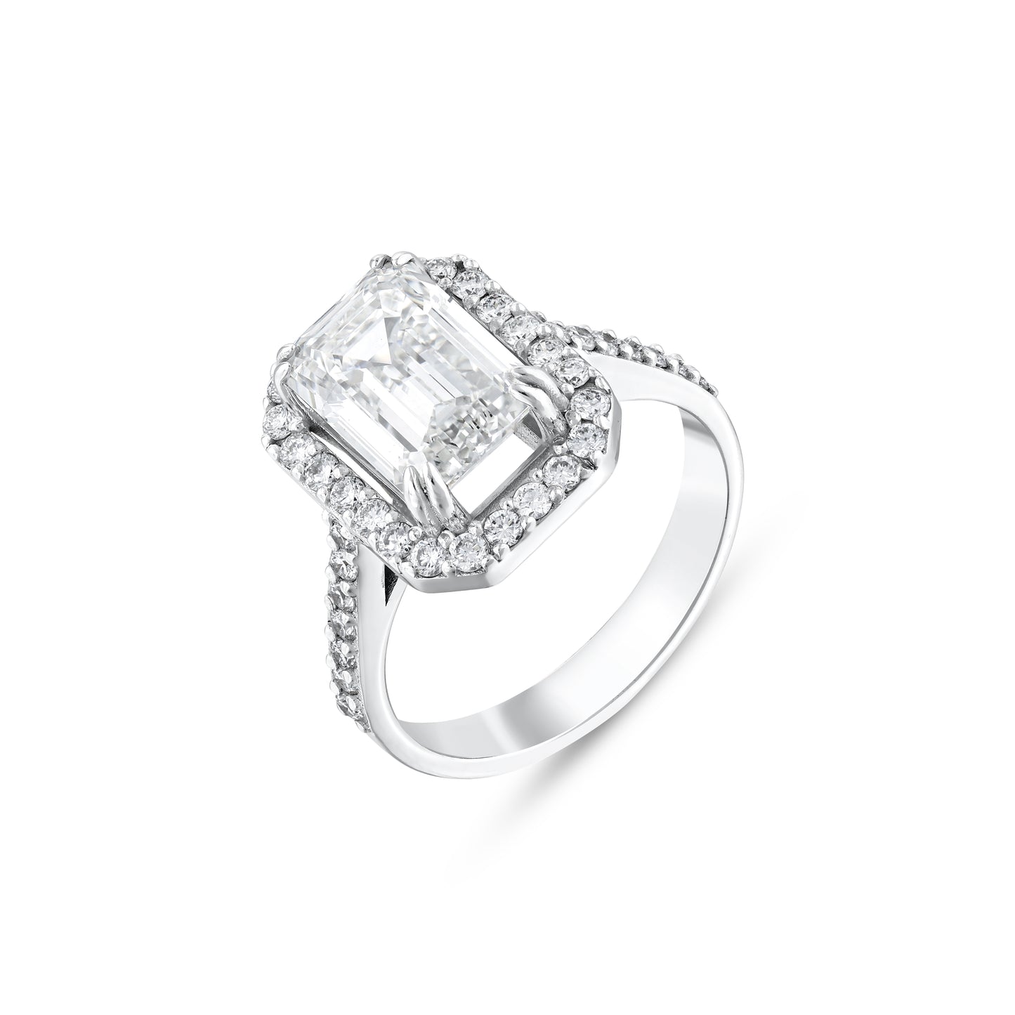 Emerald Cut Engagement Ring