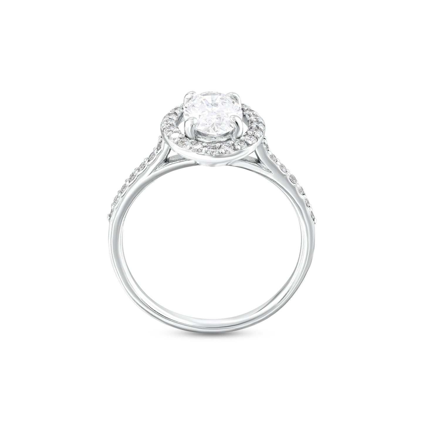 Oval Cut Engagement Ring