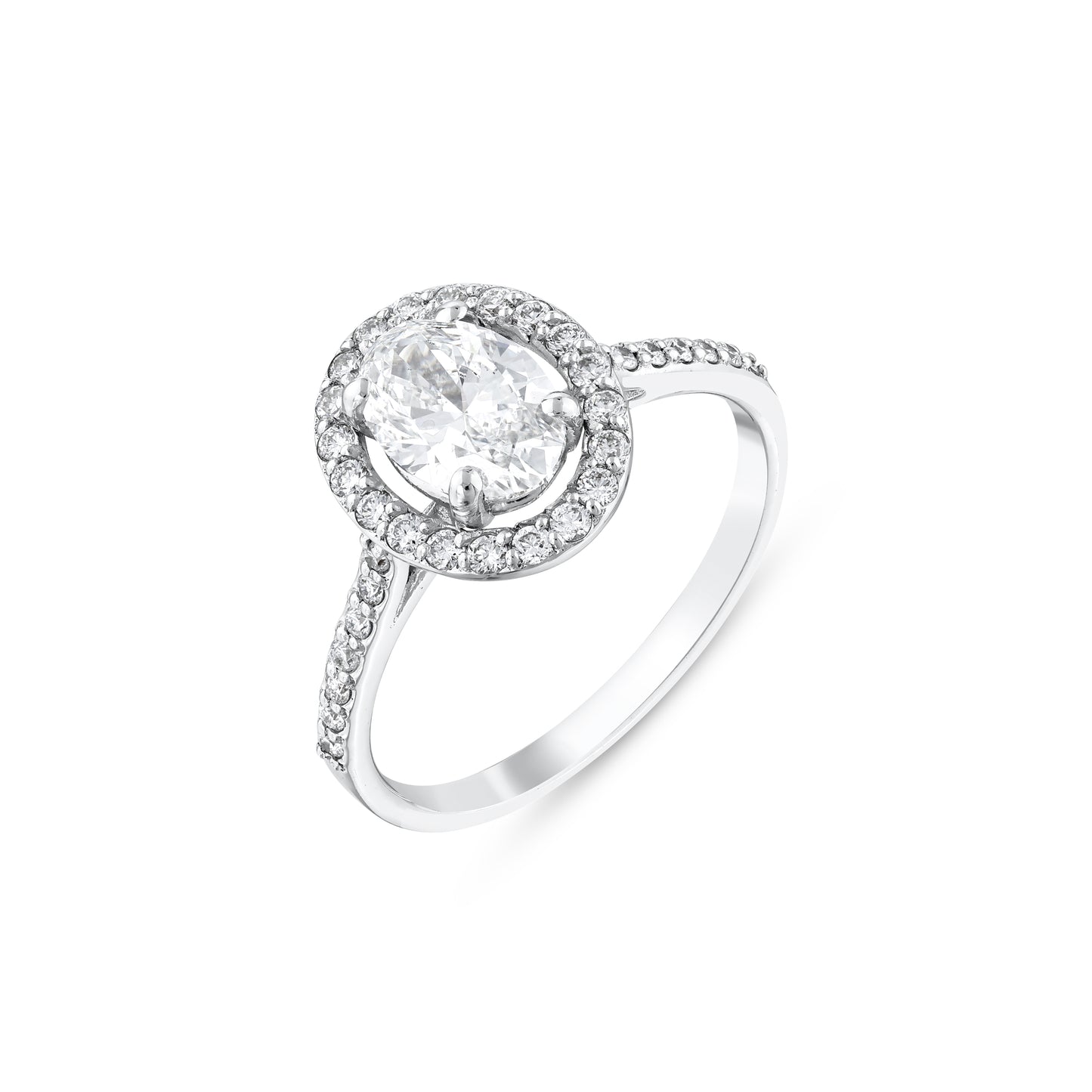 Oval Cut Engagement Ring