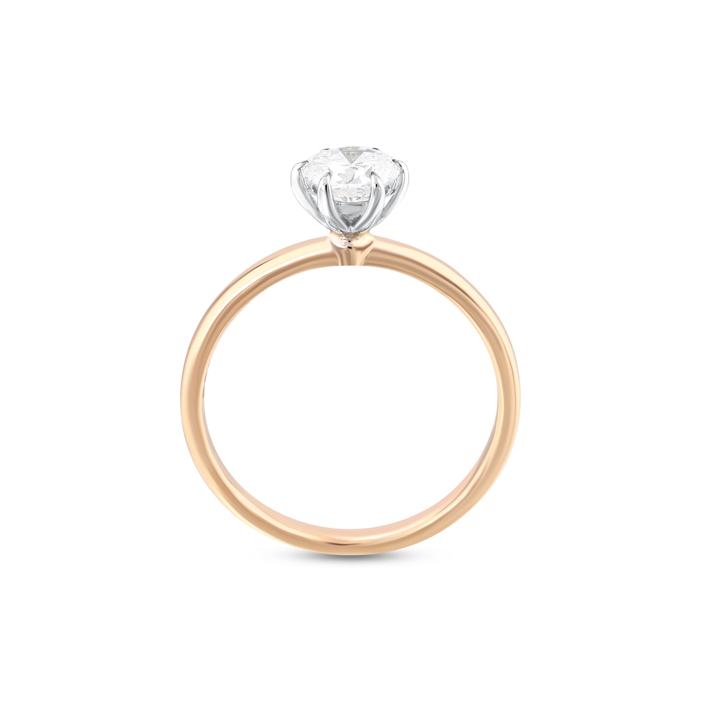 Round Cut Engagement Ring