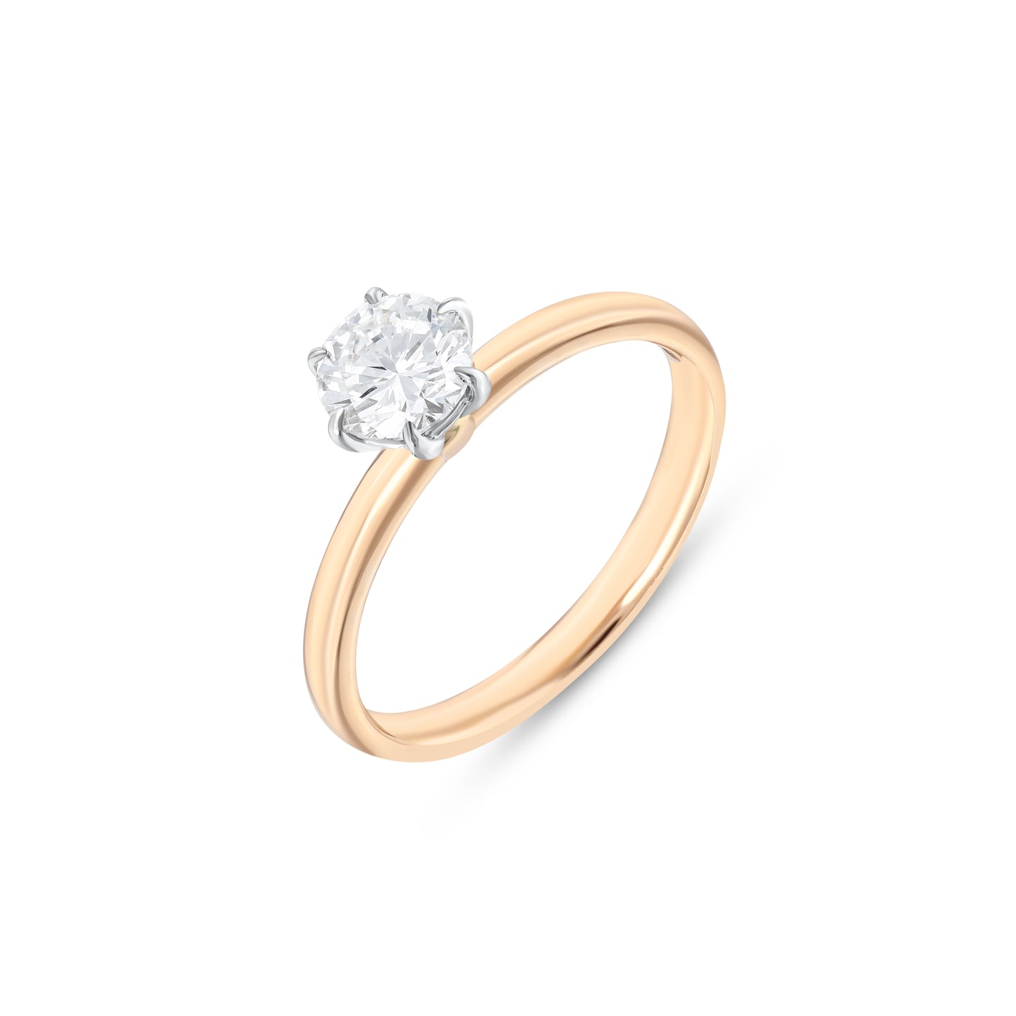 Round Cut Engagement Ring