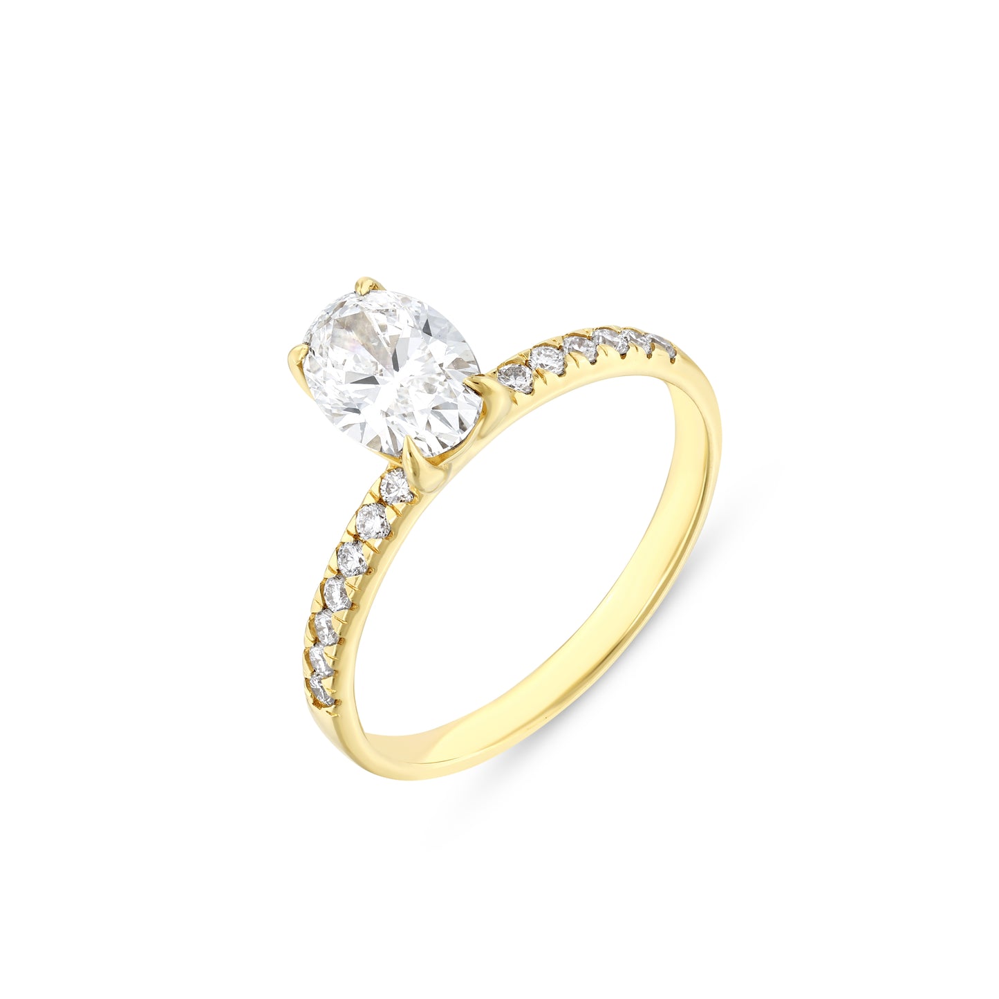 Oval Cut Engagement Ring