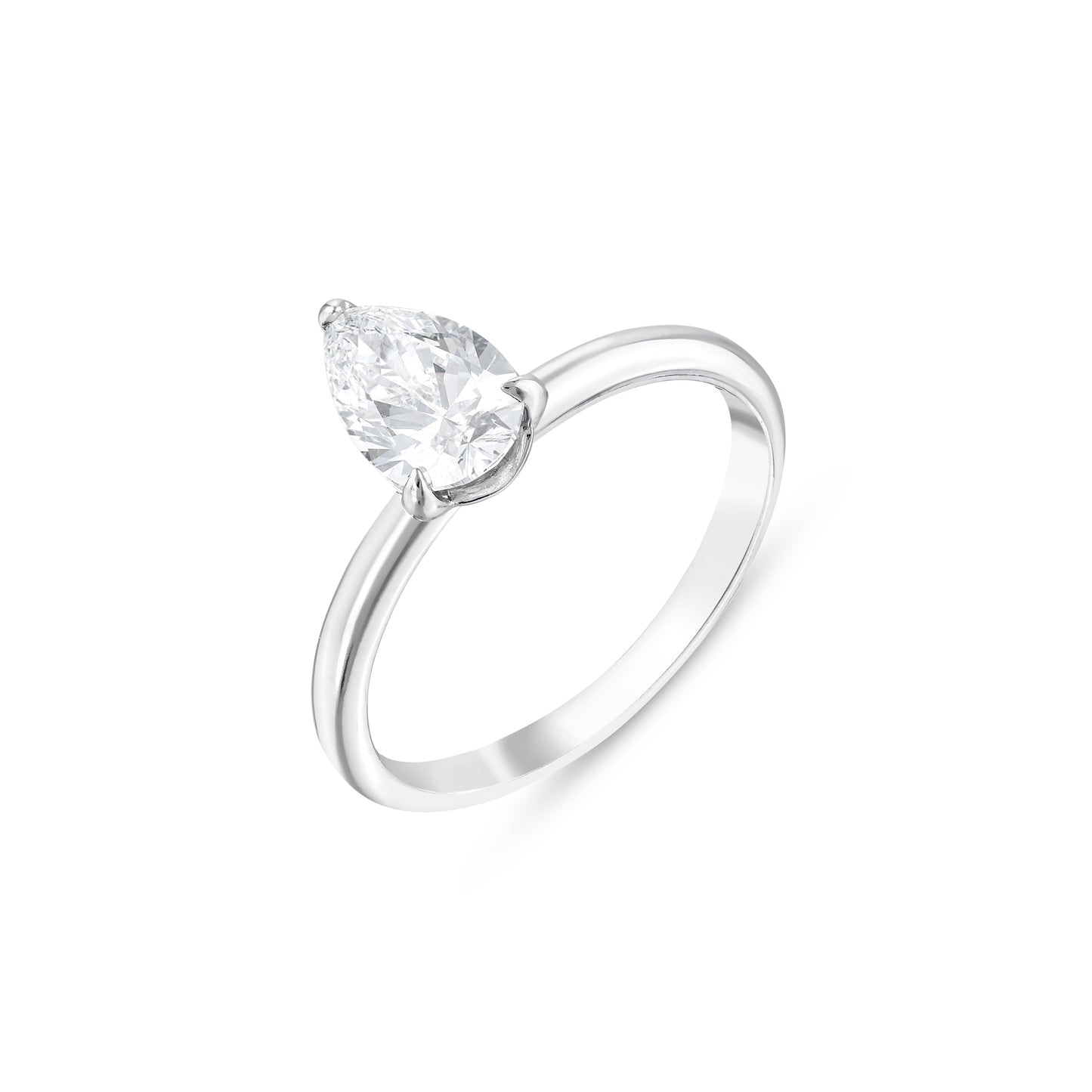 Pear Cut Engagement Ring