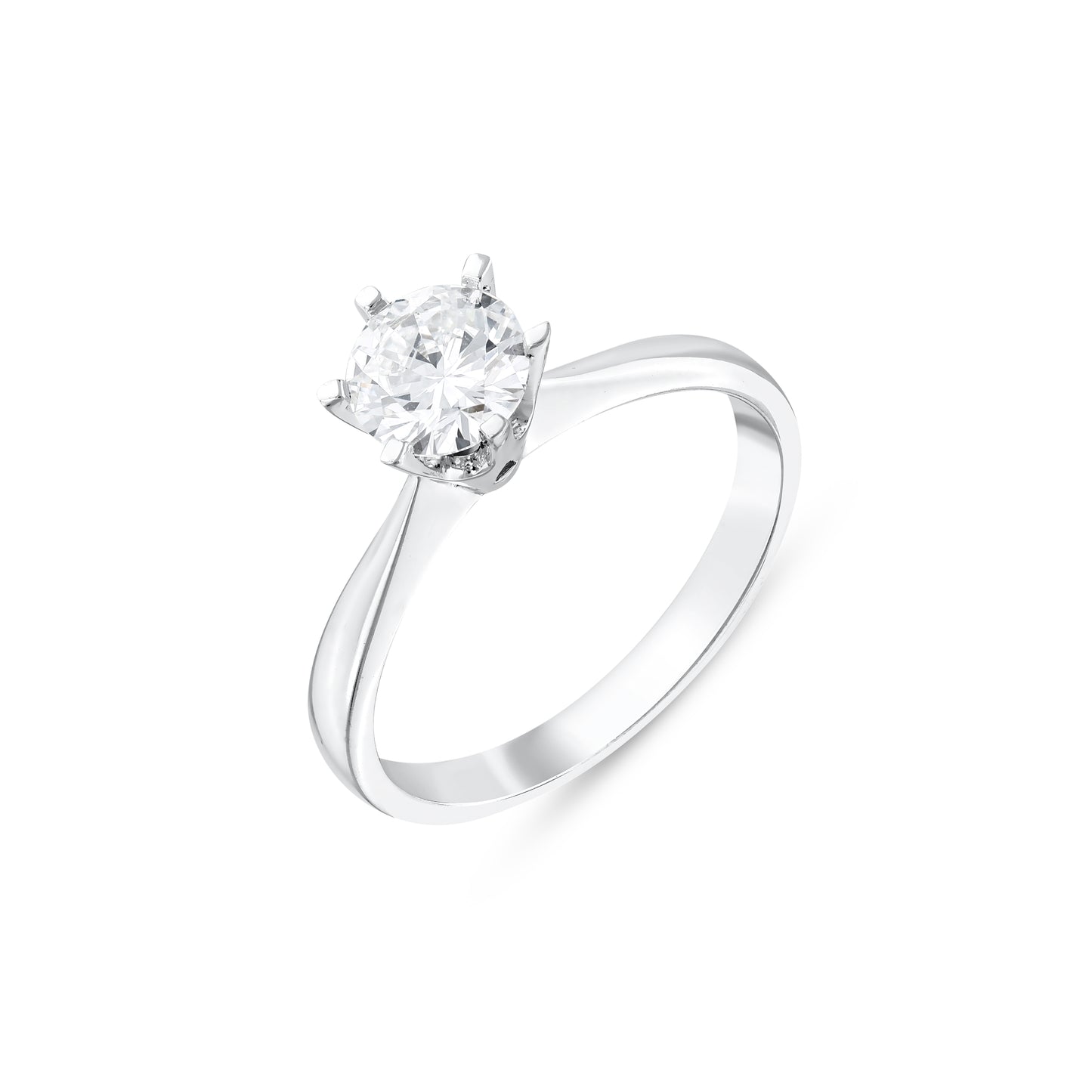 Round Cut Engagement Ring