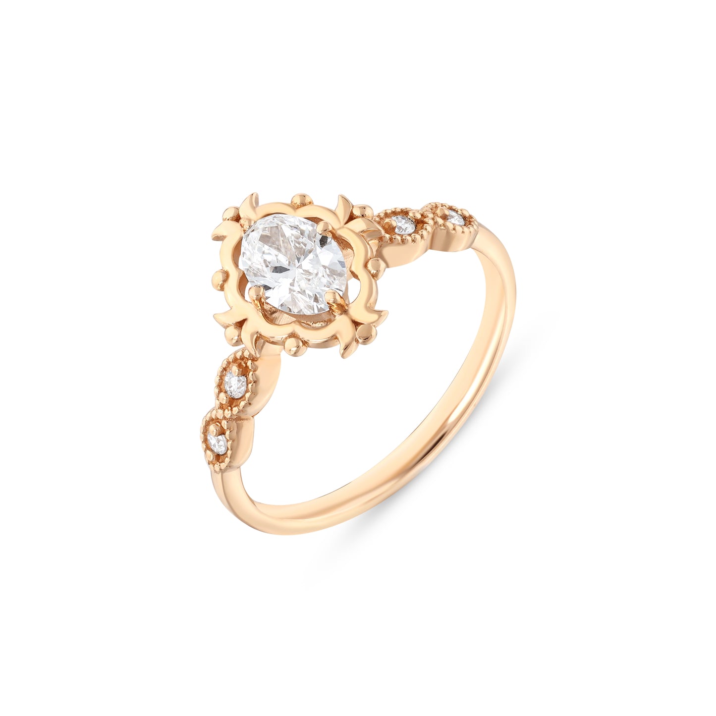 Oval Cut Engagement Ring