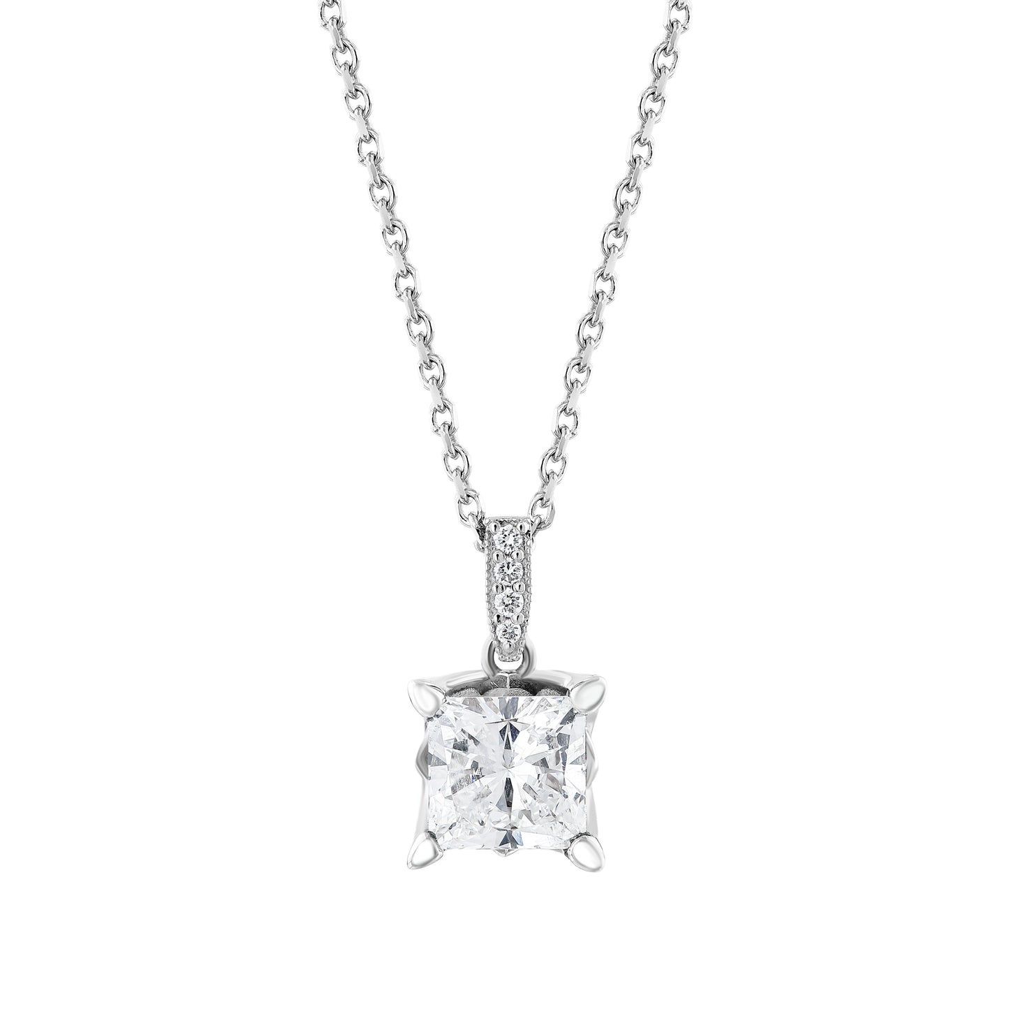Princess Cut Necklace