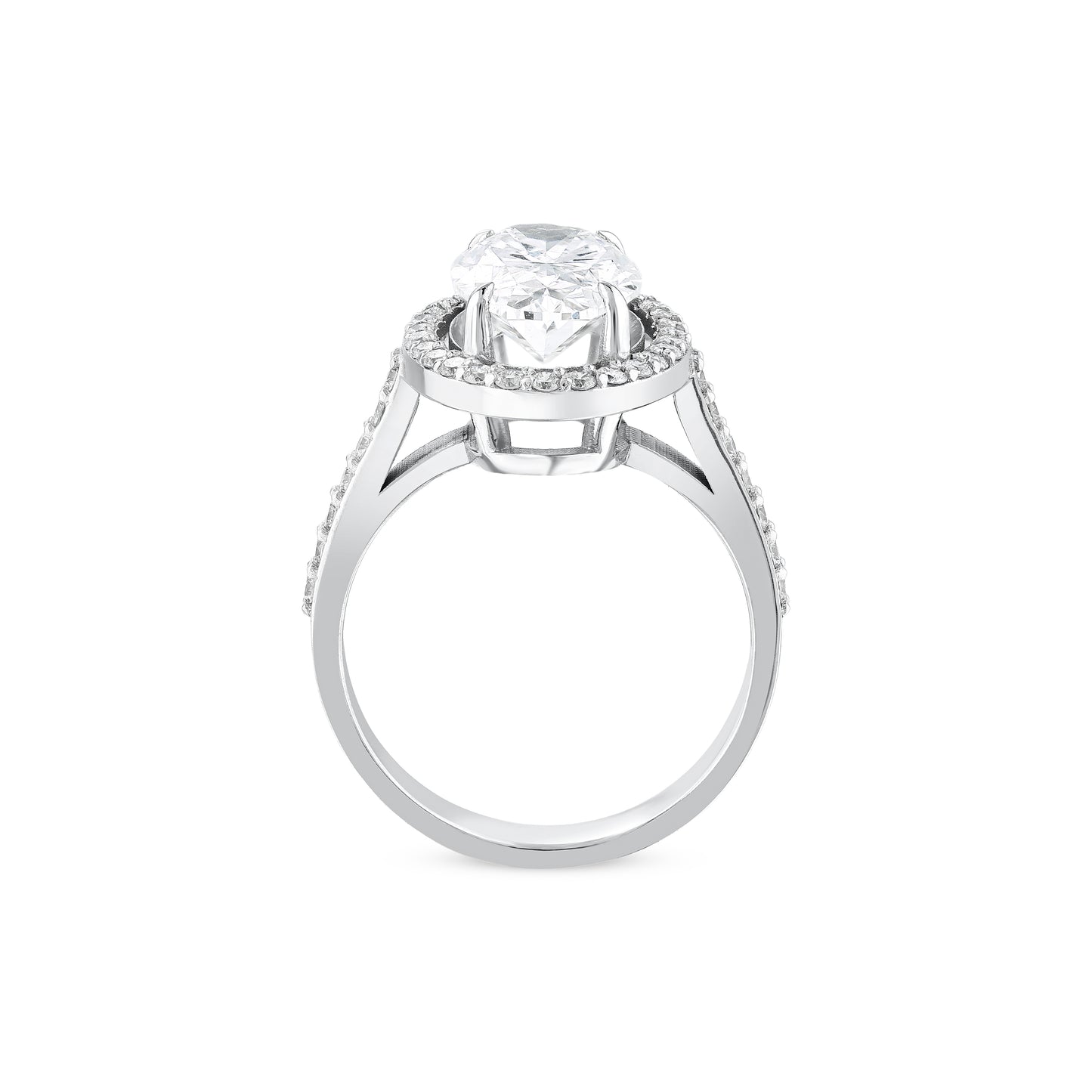Oval Cut Engagement Ring