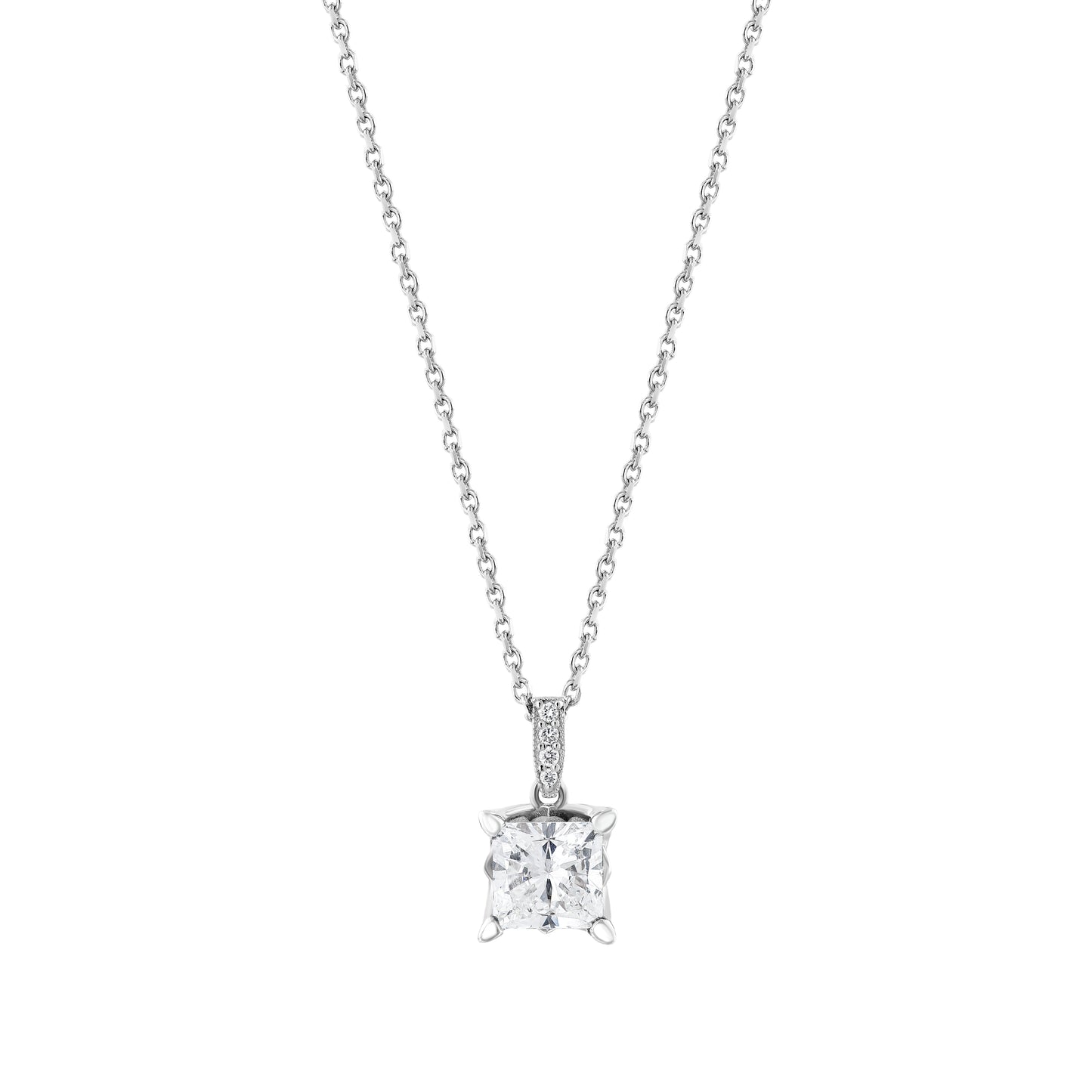 Princess Cut Necklace