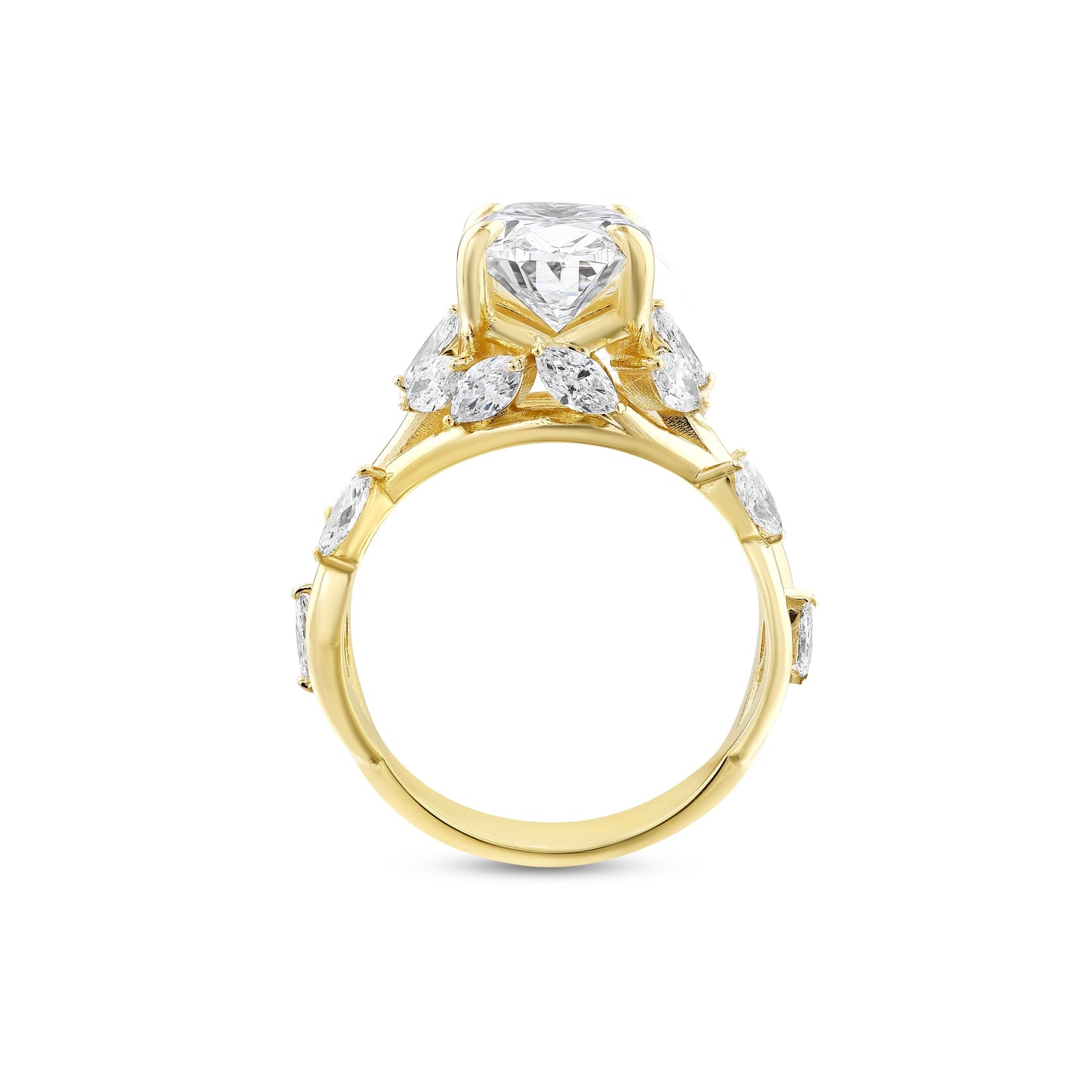 Oval Cut Engagement Ring