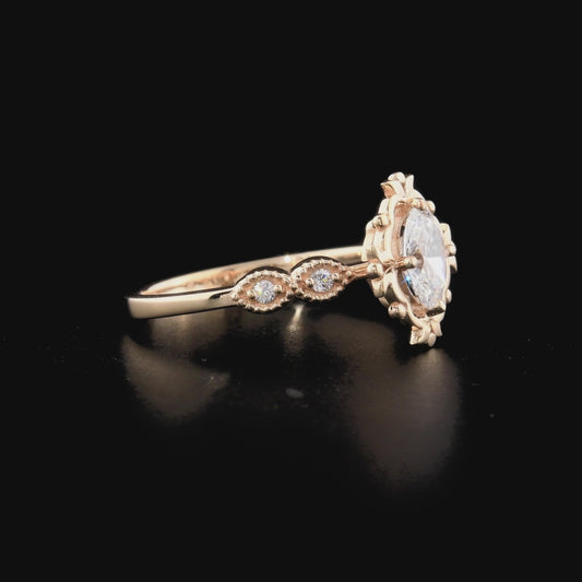 Oval Cut Engagement Ring