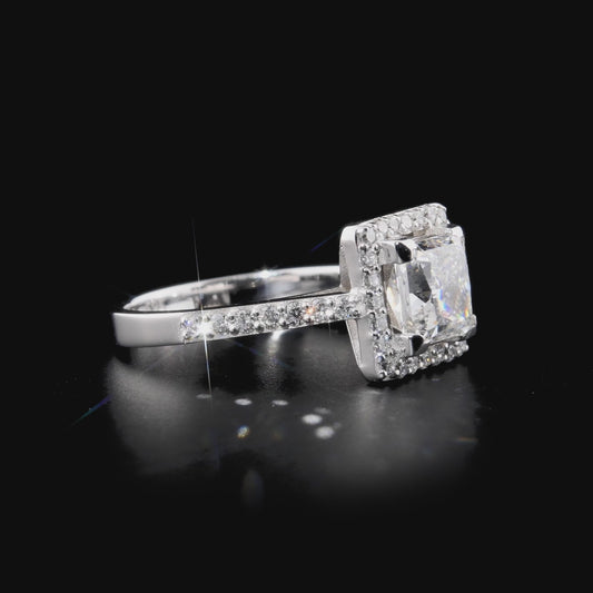 Princess Cut Engagement Ring
